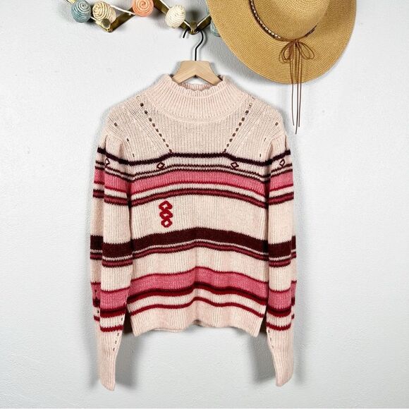 NWT Isabel Marant Etoile Georgie Alpaca Wool Knit Sweater Large - Picture 11 of 13